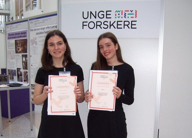 Read more about the article Two second prizes at Unge Forskere national finals in Oslo!