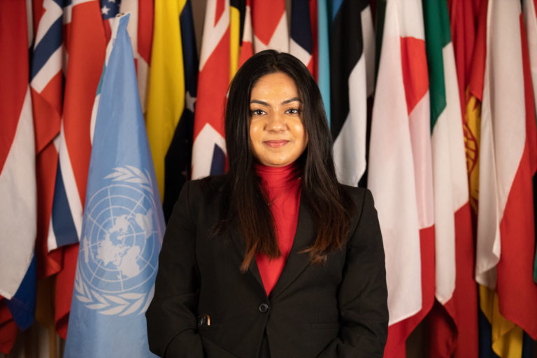 Read more about the article Bhuvi Secretary General of virtual THIMUN